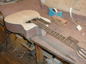 Installing frets